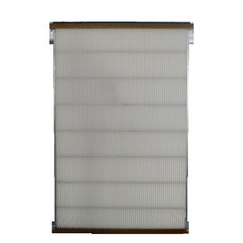 Staub-Kollektor-Flachbildschirm-Filter WAM-Platten-Luftströmungs-Struktur 41,34 Zoll-Spitzen-Größe