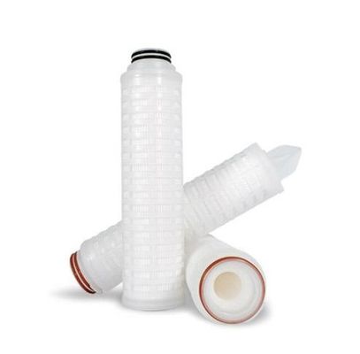 PP-Faltfilterpatrone, hoher Durchfluss, Wirkungsgrad 99 %, Filtrationseffizienz 99,8 %, Partikel größer als 0,3–0,5 µm