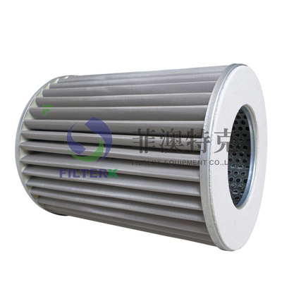 FILTERK G3.0 Erdgasfilterpatrone mit 10 μm Edelstahlnetz für Verteilstellen