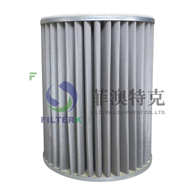 FILTERK G3.0 SS Mesh Media 10μm Erdgasfilterpatrone in Verteilstellen