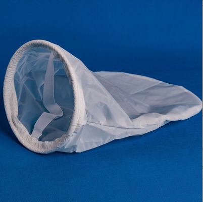 NMO-Nylonfiltertüten Hochpräzision 5-500 Mikron Chemische Flüssigkeitsfiltration Außendurchmesser 2,5 Zoll Filtergenauigkeit 10um