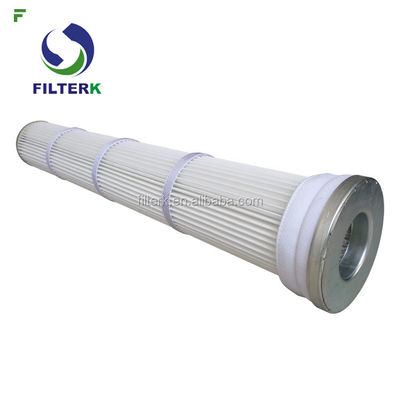 Polyester-Plättete Pulsstrahlfilter 178 mm x 1000 mm 99,99% Wirksamkeit