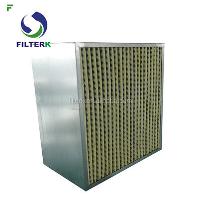 FILTERK OM/040 Oil Smoke Filter Element with 3 Months Warranty Galvanized Frame and ISO/DIS 2942 Certified for Industrial Applications
