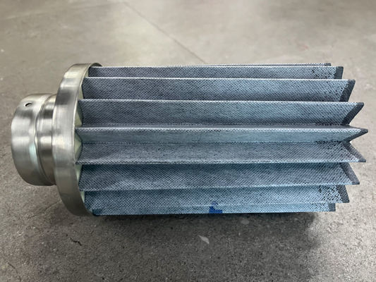 Geflechtete Medien Ölnebelfilterelement mit galvanisiertem Diamantnetz Außennetz Waschbar und wiederverwendbar Wartung Filtration