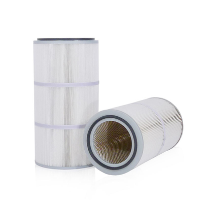 Filter mit Pleißpatrone Filter 324x213x660mm 5 Mikron Polyester
