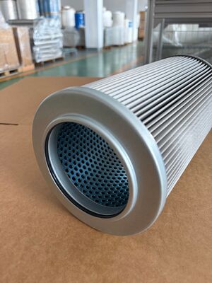 Glasfaserkartusche Filterelement Hydraulisches Ölrücklauffilter für eine längere Lebensdauer des Hydraulikpresseölsystems