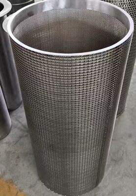 Keilprofildraht-Siebelement 50 Mikron Ersatz Amiad CTF-E100-L8 410x871 für Wasserfiltration